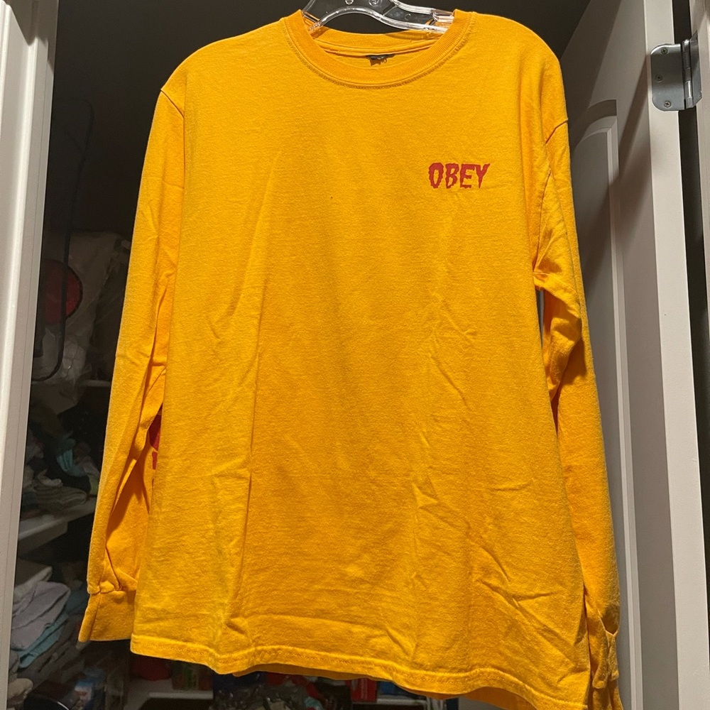 Obey Long Sleeve Tee Pacsun